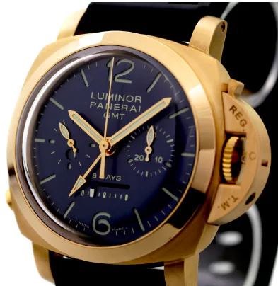 Panerai LUMINOR 1950 8 DAYS CHRONO MONOPULSANTE GMT 44 ММ PG LE